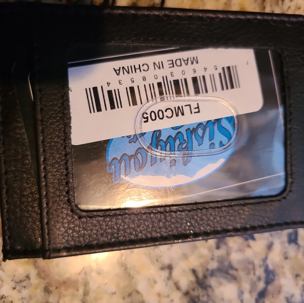 NWT Chicago Bears money clip/cardholder